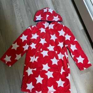 Mini Boden boy/girl toweling throw on hoodie 5-6Y